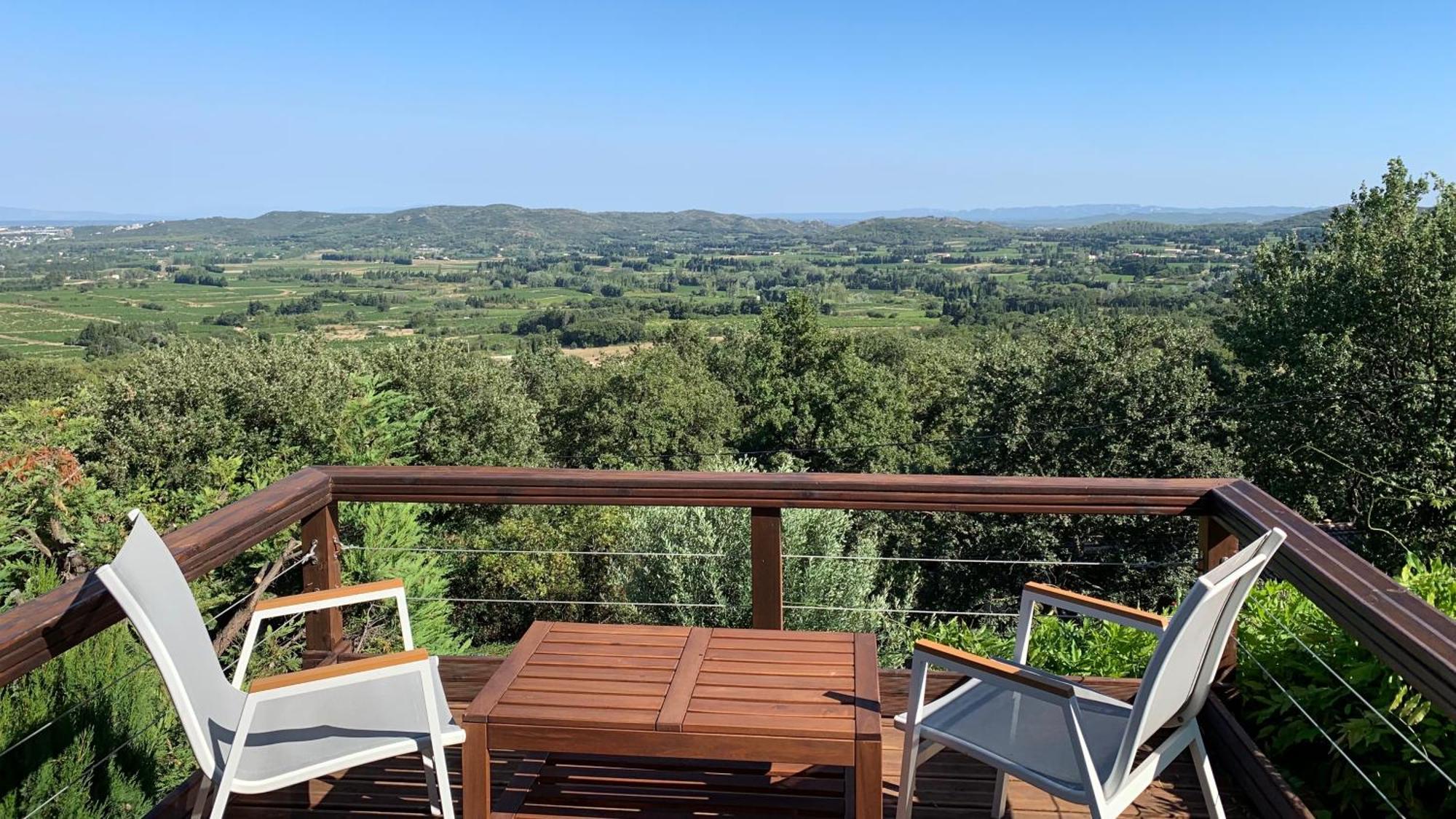 Provencal With Stunning View & Summer Pool * Rochefort-du-Gard